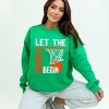 Simply Sage Market Women's Graphic Sweatshirt Let The Madness Begin - 2 of 3