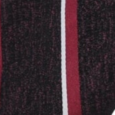 dark maroon, red and white