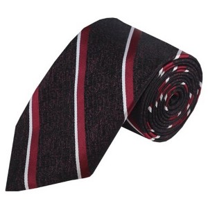 Men's Stripe 3.25 Inch Wide And 58 Inch Long Woven Neckties - 1 of 4