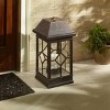 Smart Solar San Felipe Estate 22" Solar Lantern Bronze - 2 of 3