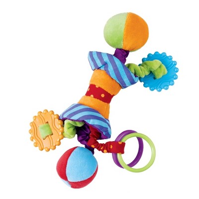 Manhattan Toy Ziggles Rattle and Teether Developmental Toy