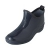 CTM Women's Solid Ankle Height Garden Rain Boots - 2 of 3