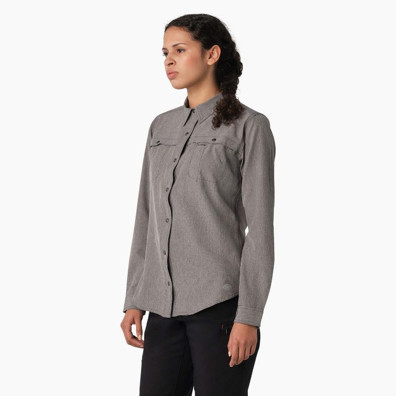 Dickies Women's Cooling Roll-Tab Work Shirt, 3 of 4