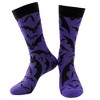 Bat Pattern Purple Socks from the Sock Panda (Men's or Women's Sizes) - 3 of 3