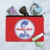 Shelby Mustang Patriotic Logo Makeup Cosmetic Bag Organizer Pouch - 2 of 4
