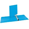 Avery Nonstick Heavy-Duty View 3 Ring Binder, 2" One Touch Slant Rings, 1 Light Blue Binder (05501) - 2 of 4