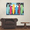 "Woody & Surfboards" Outdoor Canvas - 3 of 3
