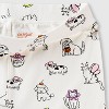 Girls' Adaptive 2pk Halloween Legging's - Cat & Jack™ Lavender/Cream - 3 of 3
