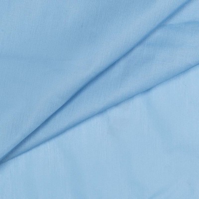 Slate Blue 126" x 36" Rod Pocket Polyester Cotton Blend Window Swag