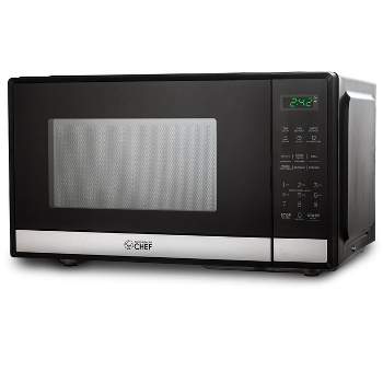 COMMERCIAL CHEF Countertop Microwave Oven 0.9 Cu. Ft. 900W