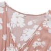 Maternity Maxi Dress Wrap V Neck Baby Shower Pregnancy Nursing Dresses - 4 of 4