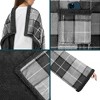 PAVILIA Wearable Blanket with Sleeves for Women Men Adults, Warm Soft Plush Snuggle Pocket Sleeved TV Throw - 3 of 4