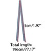 Allegra K Women's Skinny Solid Color Long Scarves Neckerchief 77.17" X1.97" - 2 of 4