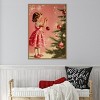 Amanti Art Girl With Baubles by Pictufy Studio Canvas Wall Art Print Framed 23-in. W x 33-in. H. - 4 of 4