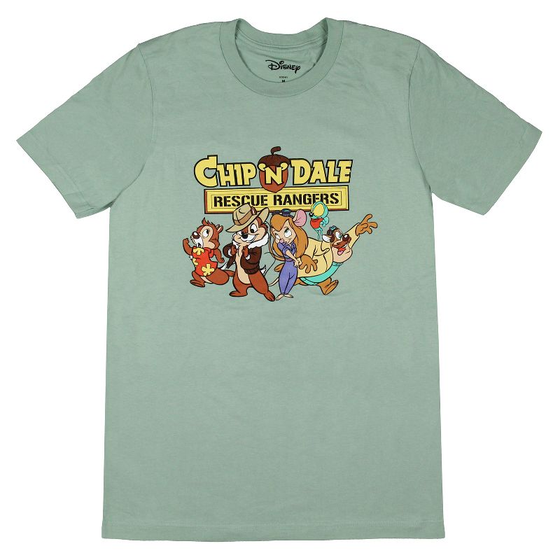 Disney Men's Chip 'N Dale Rescue Rangers Group Graphic Print T-Shirt, 2 of 6