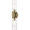 Livex Lighting Ludlow 2 - Light Vanity in  Antique Brass - 4 of 4