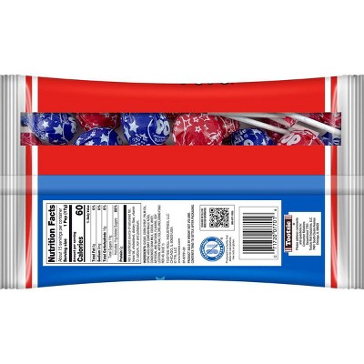 Tootsie Pops Red White Blue Flag Bag - 9oz