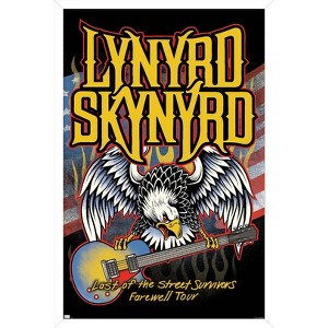 Trends International Lynyrd Skynyrd - Farewell Tour Framed Wall Poster Prints - 1 of 4