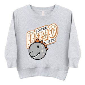 The Juniper Shop SmileyWorld You're Dino-Mite Toddler Sweatshirt - 1 of 4
