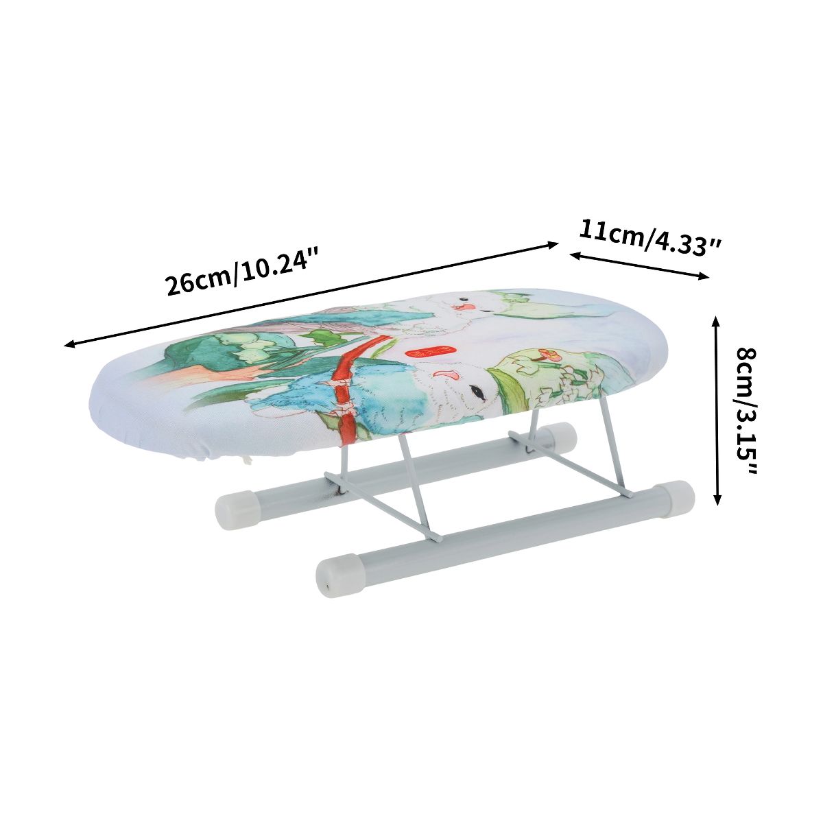 Unique Bargains Print Tabletop Ironing Board 1 Pc - thumbnail 3