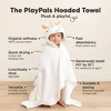 KeaBabies PlayPals Baby Towels with Hood for Girls, Boys, 100% Organic Soft Cotton Hooded Bath Towels for Newborn, Kids - 3 of 4