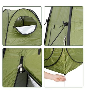 Green 6ft Pop Up Privacy Tent with Carry Bag