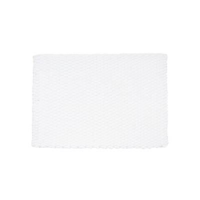 White Woven Cotton Rope Placemats Set of 6