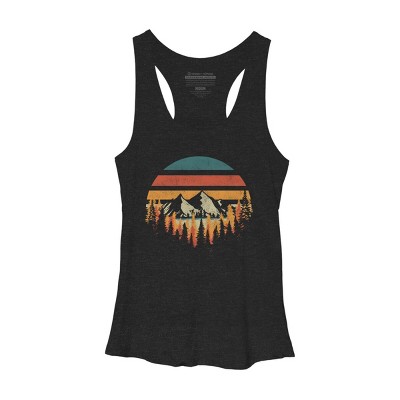 Women's Design By Humans Deeply Wild By orangedan Racerback Tank Top