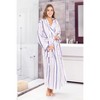 ADR Plush Fleece Women's Robe, Long Hooded Women's Bathrobe, Soft Cozy Women's Bath Robe & Plus Sizes - 2 of 4