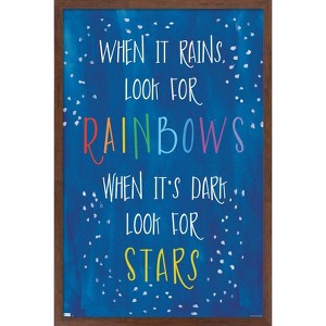 Trends International Erin Clark - Rain-Stars Framed Wall Poster Prints - 1 of 4