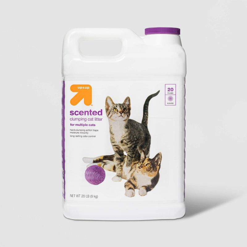 Scented Clumping Cat Litter Jug - 20lbs - up &#38; up&#8482;, 2 of 5