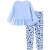 Disney Mickey Mouse & Friends Kids Girls Fall Casual Top and Bottom Sets - 2 of 4