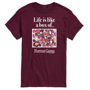 Men's - Forrest Gump - Life Is Like A Box Of Chocolates Short Sleeve Graphic T-Shirt - 1 of 4