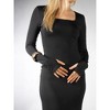 Jess by Meiko Women's Scoop Neck Long Sleeves Bodycon Sculpt Maxi Dress - 2 of 4