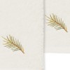 Linum Home Textiles 100% Turkish Cotton PIERRE Embellished Towel Set - 2 of 2