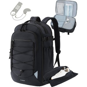 Carry On Travel Backpack, 17 Inch Large Travel backpack Carry On Flight Approved, Personal Item Backpack - 1 of 4