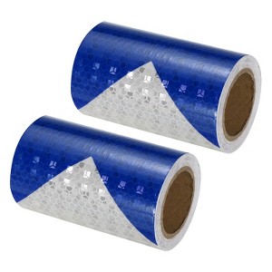 Unique Bargains Waterproof Self-Adhesive Warning Safety Reflective Tape - 1 of 4