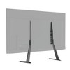 Compaq TV Tabletop Stand for 32"-70" Screens, Adjustable Tilt, Heavy-Duty Base, 110lbs Capacity, Universal VESA Compatibility - 2 of 4