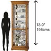 Howard Miller 680288 Chesterfield Ii Curio Cabinet 680288 Golden Oak - 2 of 2