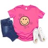 The Juniper Shop SmileyWorld Flower Outline Youth Short Sleeve Tee - 3 of 4