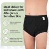 CARER Unisex Washable Diaper Cover for Incontinence Waterproof Leakproof Underwear to Wear Over Diapers - 4 of 4