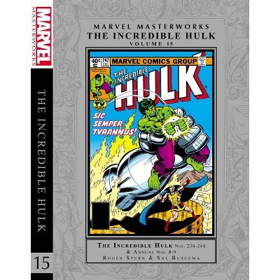 Marvel Masterworks: The Incredible Hulk Vol. 15 - by  Marvel Comics (Hardcover)