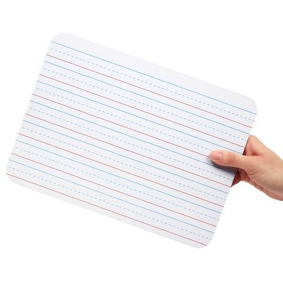 Juvale 12 Pack Double Sided Small Dry Erase White Boards - Lap Whiteboards for Students & Classroom Supplies, 9x12 in