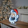 Santa Head Ekkolight 16"H - 3 of 3