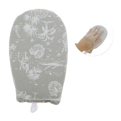 Unique Bargains Round Garment Steamer Ironing Gloves 1 Pc