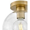 Lark Rumi 1 - Light Flush Mount in  Lacquered Brass - 4 of 4