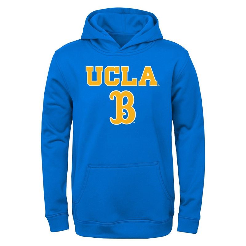 NCAA UCLA Bruins Boys&#39; Poly Hooded Sweatshirt, 1 of 2