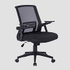 Ergonomic Office Mesh Chair Black - Techni Mobili: Adjustable Arms, Metal Frame, Swivel Desk Chair with Casters - image 2 of 4