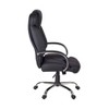 Goliath Big Tall Office Executive Swivel Chair Black - Regency: Leather Upholstery, Metal Base, 350lbs Capacity - 2 of 4