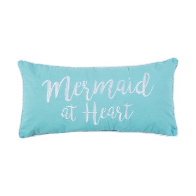 C&F Home Mermaid At Heart Embroidered Pillow